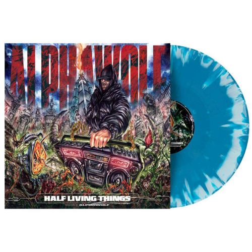 Alpha Wolf - Half Living Things [LP, light blue & dark blue corona ...